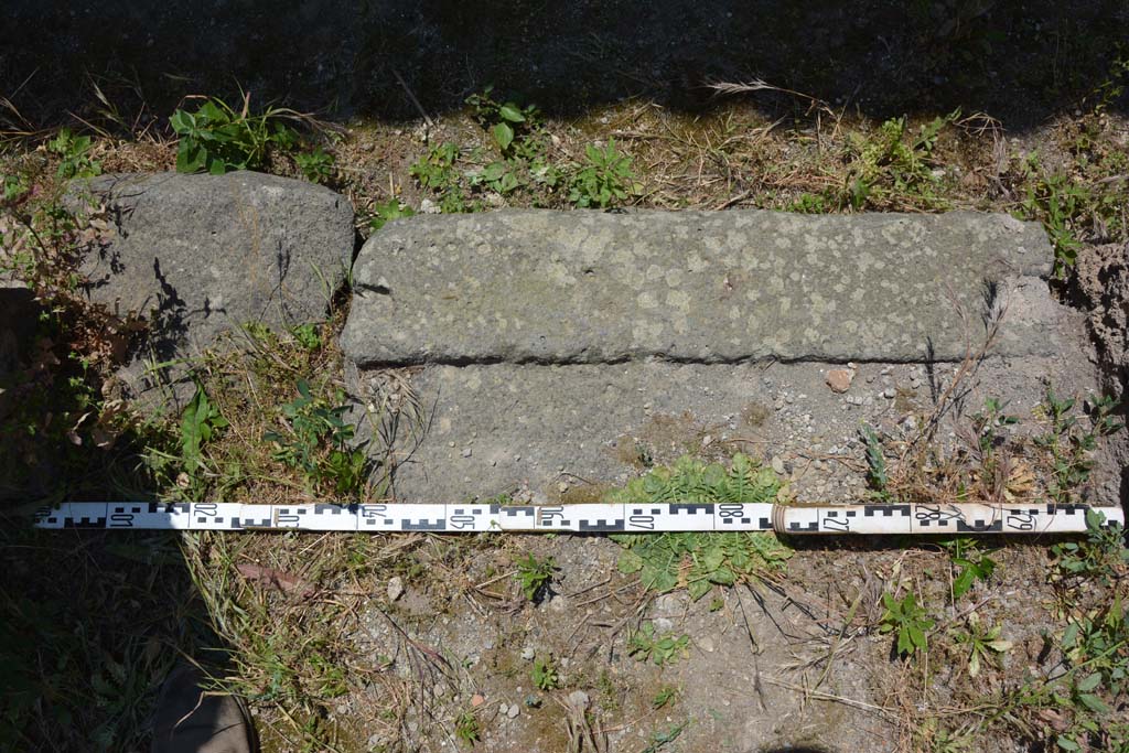 IX.5.6 Pompeii. May 2017. Room q, doorway threshold.
Foto Christian Beck, ERC Grant 681269 DÉCOR.
