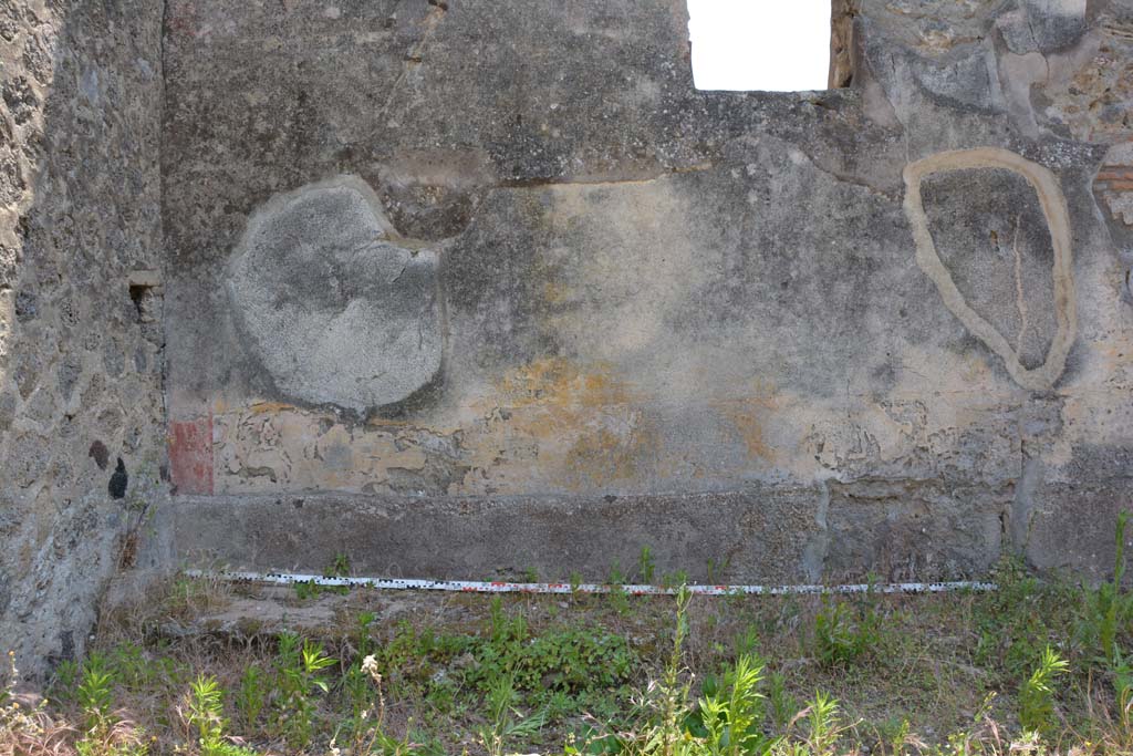 IX.5.6/17 Pompeii. May 2017. Room u, detail of wall with decoration.  
Foto Christian Beck, ERC Grant 681269 DÉCOR.