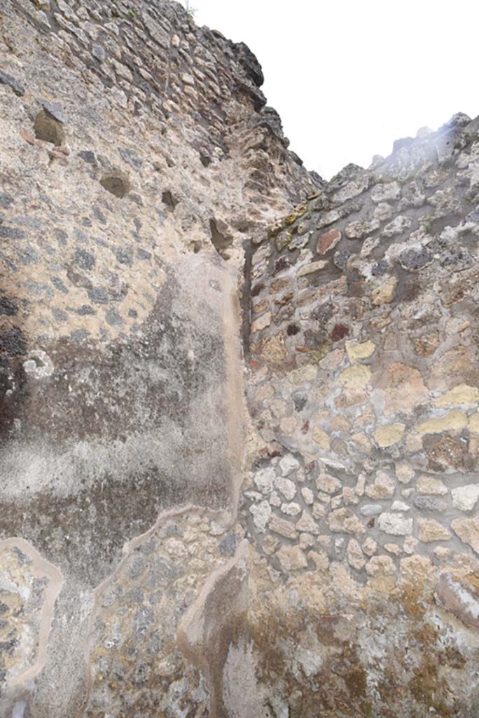 IX.5.18 Pompeii. March 2018.  Room “t”, upper north-west corner.
Foto Annette Haug, ERC Grant 681269 DÉCOR.
