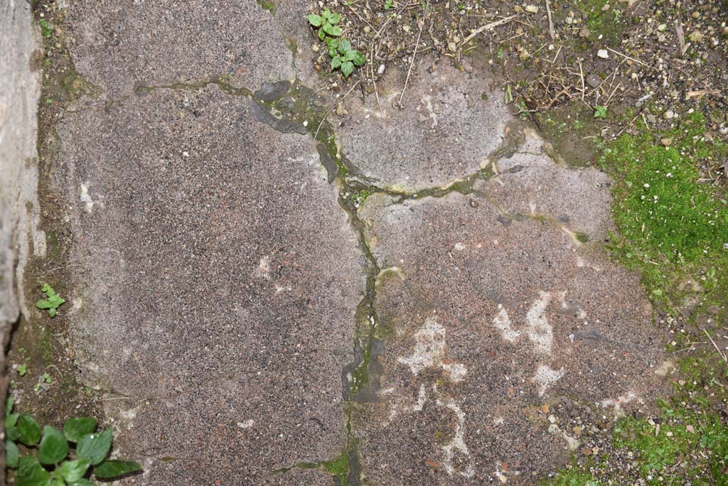 IX.5.18 Pompeii. March 2018.  Room “t”, flooring near north wall.
Foto Annette Haug, ERC Grant 681269 DÉCOR.