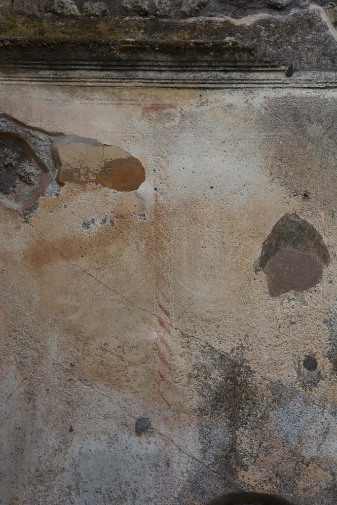 IX.5.18 Pompeii. March 2017. Room p, upper north wall towards west end.
Foto Christian Beck, ERC Grant 681269 DÉCOR.