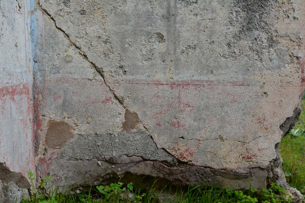 IX.5.18 Pompeii. March 2017. Room p, zoccolo on lower east wall in north-east corner.
Foto Christian Beck, ERC Grant 681269 DÉCOR.