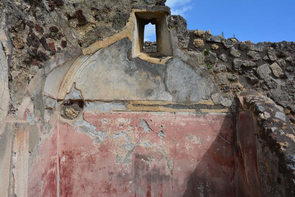 IX.5.18 Pompeii. March 2017. Room n, upper east wall.
Foto Christian Beck, ERC Grant 681269 DÉCOR.