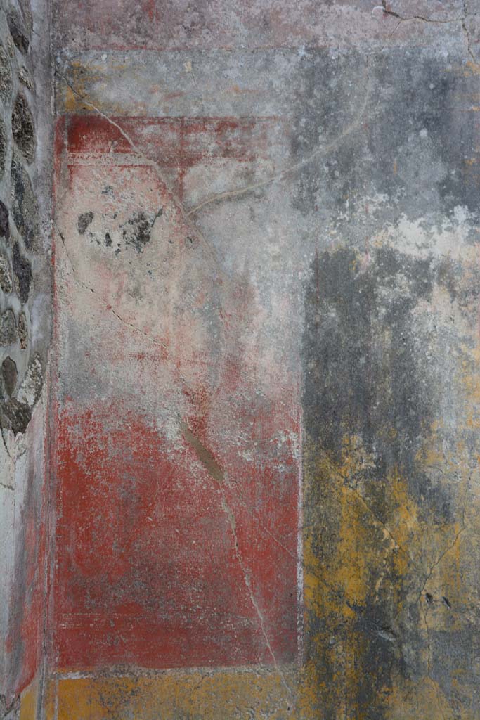 IX.5.18 Pompeii. March 2017. Room o, panel on south wall at east end.
Foto Christian Beck, ERC Grant 681269 DÉCOR