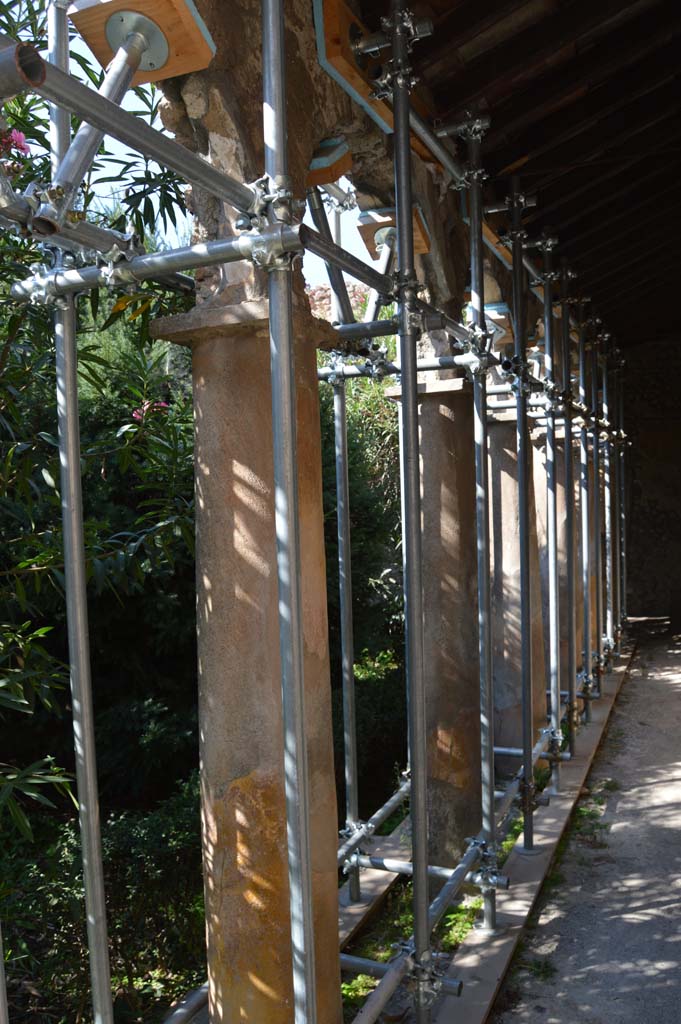 IX.7.20 Pompeii. October 2017. Looking north along east portico.
Foto Taylor Lauritsen, ERC Grant 681269 DÉCOR.