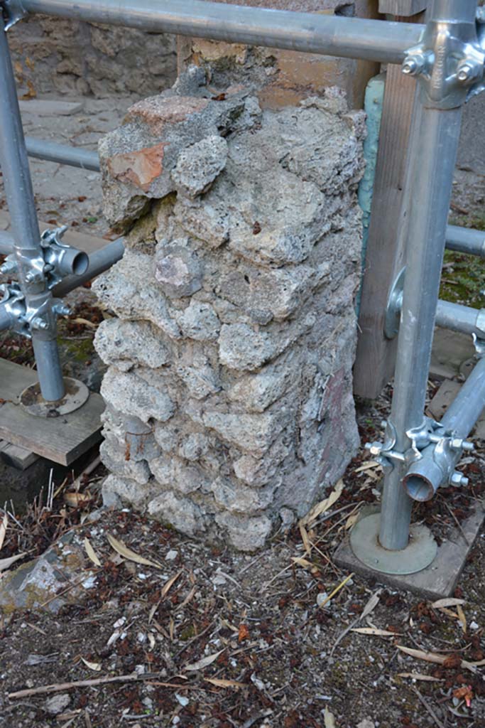 IX.7.20 Pompeii. October 2019. Detail from south end of east portico.
Foto Annette Haug, ERC Grant 681269 DÉCOR.
