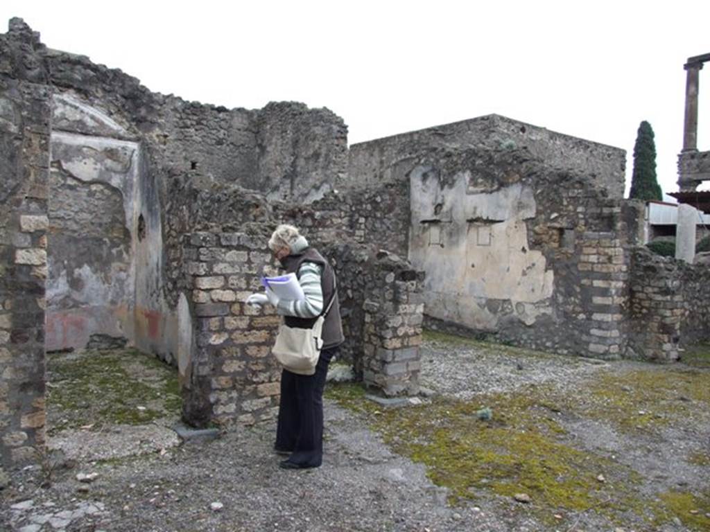 IX.8.6 Pompeii. March 2009.   Looking east towards Rooms    50, 51 and 52 on the east side of the atrium of IX.8.3