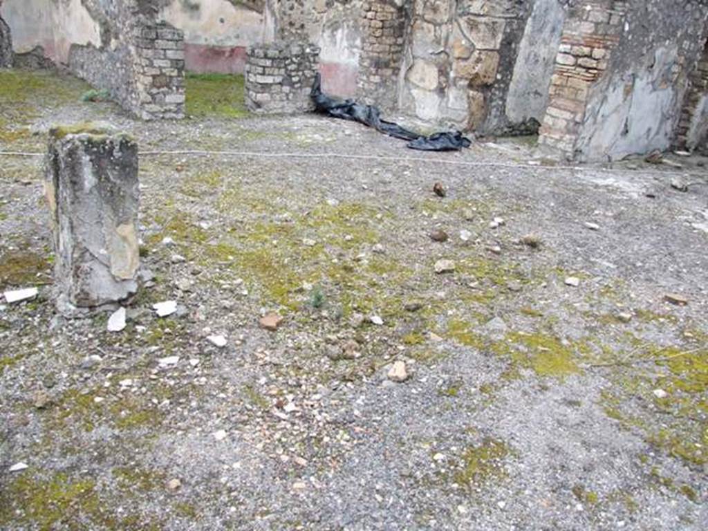 IX.8.6 Pompeii. March 2009.   Looking north west across site of Impluvium in atrium of IX.8.3.
