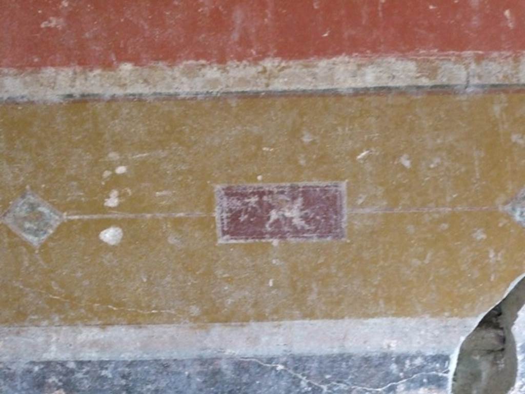 IX.9.c Pompeii. March 2009. Painted panel from east wall of cubiculum.