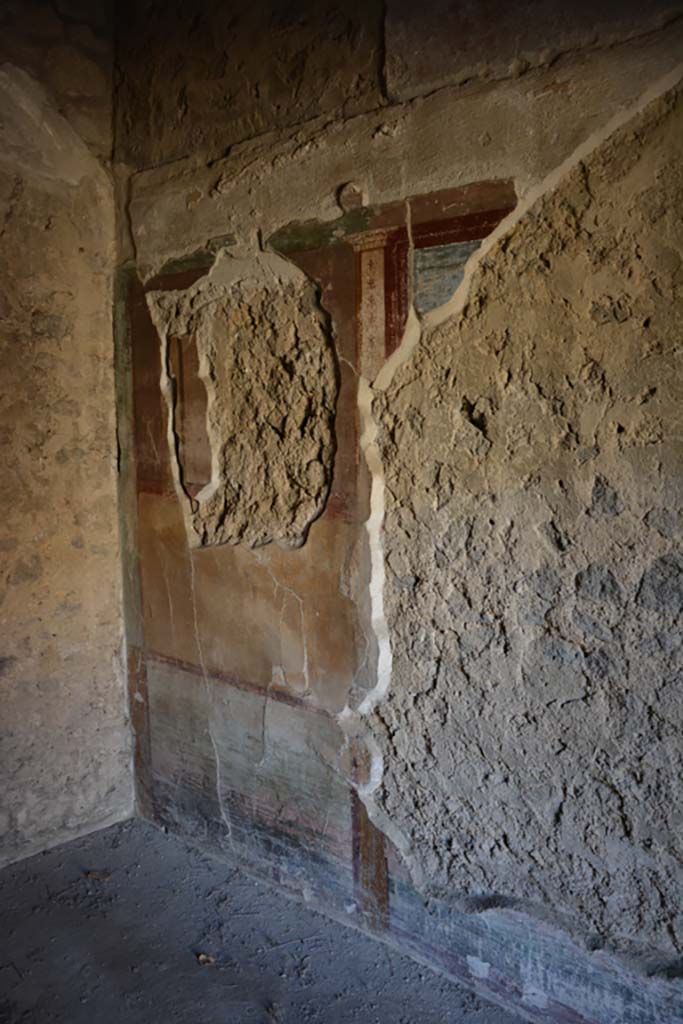 IX.14.4 Pompeii. September 2019. Room 5, west wall at south end
Foto Annette Haug, ERC Grant 681269 DÉCOR.