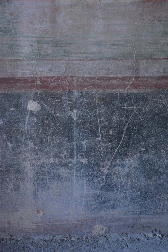 IX.14.4 Pompeii. September 2019. 
Room 3, detail from zoccolo on lower east wall at north end.
Foto Annette Haug, ERC Grant 681269 DÉCOR.