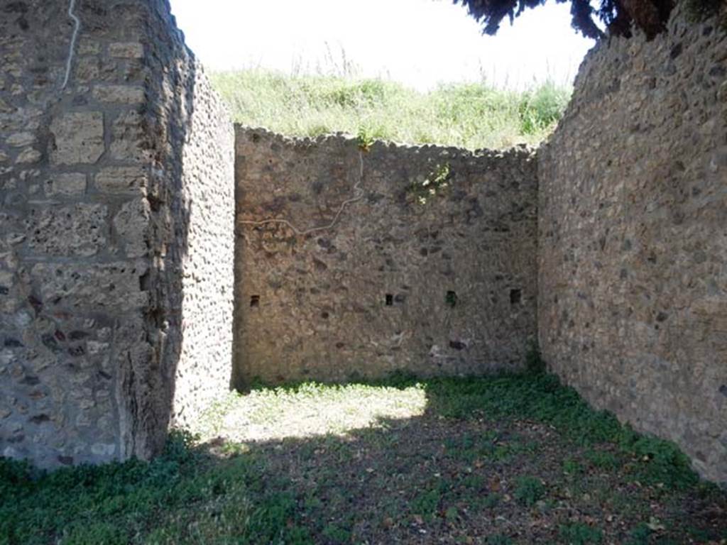 IX.14.4 Pompeii. May2017. Rustic room/kitchen area, on south side of garden area 2.
Photo courtesy of Buzz Ferebee.