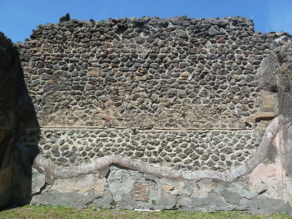 HGW24 Pompeii. April 2012. North wall of tablinum. Photo by Hélène Dessales.
©Villa Diomedes Project, base de données Images, http://villadiomede.huma-num.fr/bdd/images/4669. Consultée le 05/07/2021.