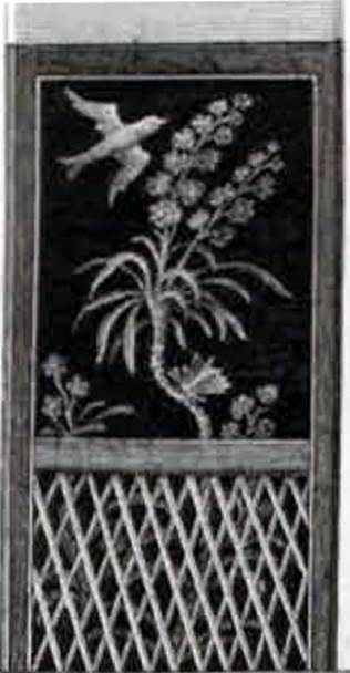 HGW24 Pompeii. Enlargement of painted base of pilaster of portico wall.
See Gli Ornati delle Pareti ed I Pavimenti delle Stanze dell’Antica Pompei, 1838, (No.40).