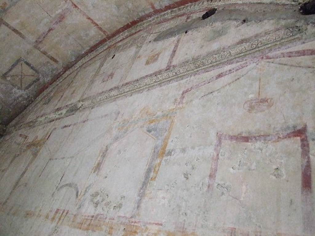 HGW24 Pompeii. December 2006. Upper east wall of small room at rear of large room. 
(Fontaine, room 5,6).