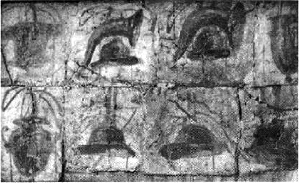 Villa San Marco, Stabiae, Room 52, eight paintings from walls. Photo courtesy of Alix Barbet.
Now in Naples Archaeological Museum. Inventory number 8522.
