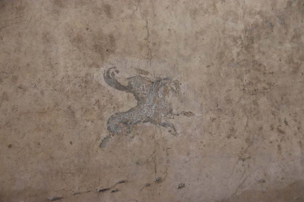 Villa San Marco, Stabiae, September 2019. Room 60, east end of south wall. Photo courtesy of Klaus Heese.