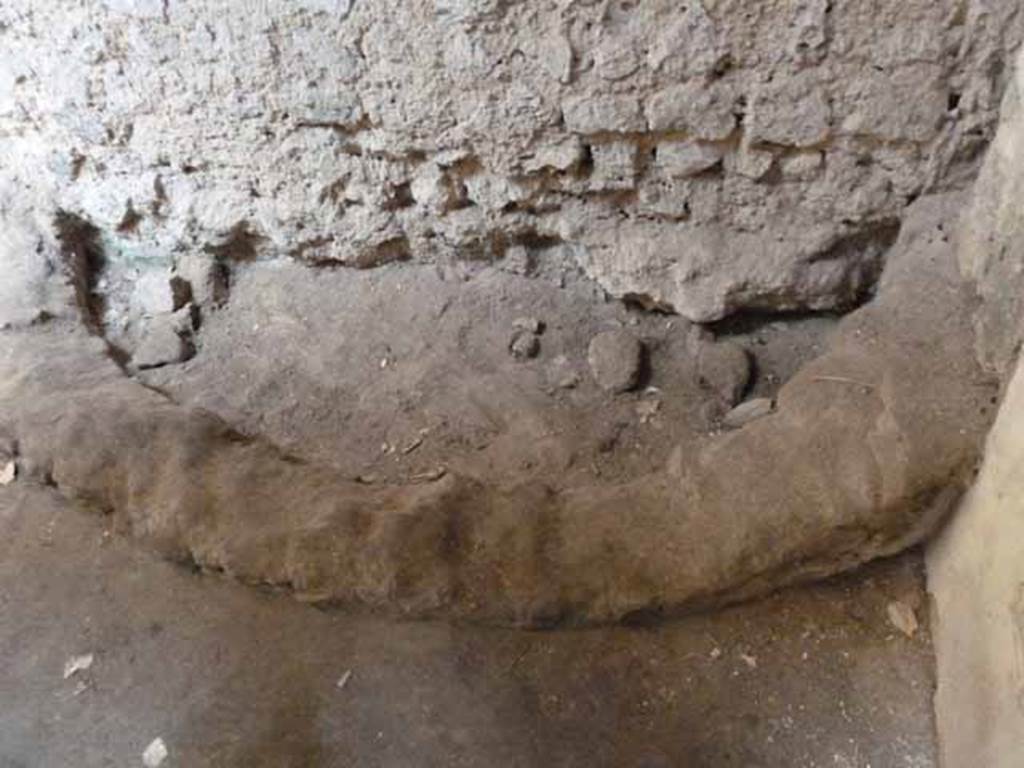 Villa of Mysteries, Pompeii. May 2010. Room 43, south-west corner.
