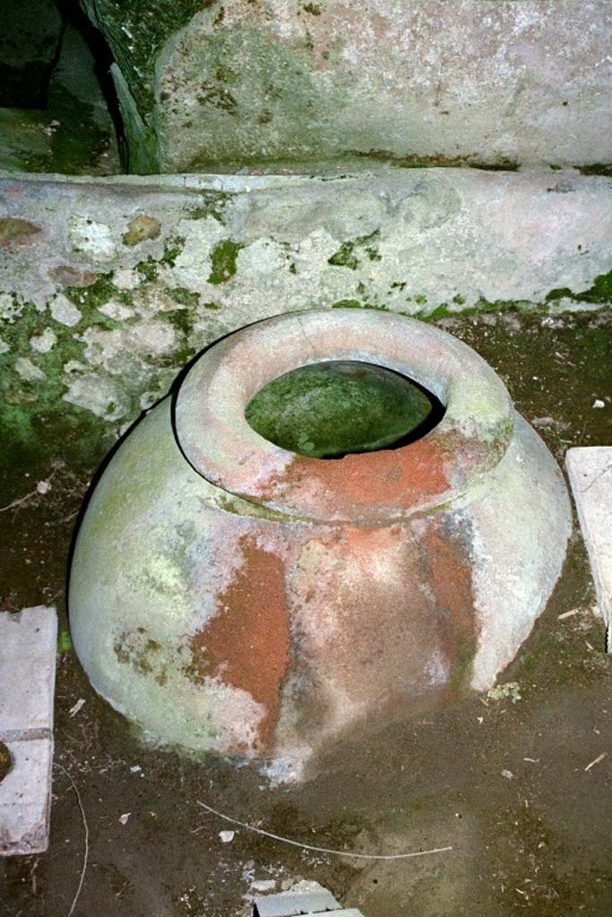Villa of Mysteries, Pompeii. April 2005. Room 48-9. Large Dolium.
Photo courtesy of Klaus Heese.
