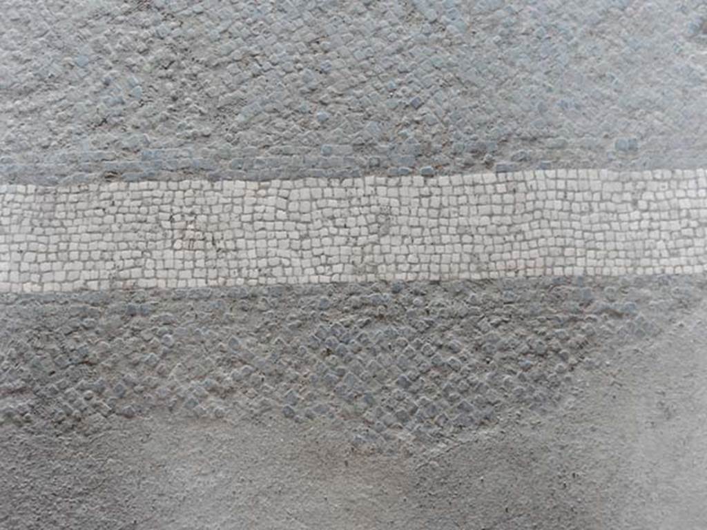 Villa of Mysteries, Pompeii. May 2015. Room 64, detail of floor of atrium.  Photo courtesy of Buzz Ferebee.