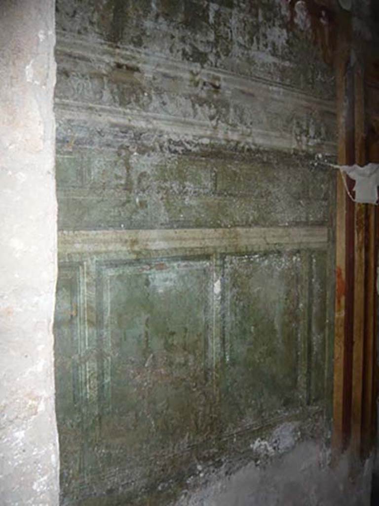 Villa of Mysteries, Pompeii. May 2012. Room 3, east wall taken from room 64. Photo courtesy of Buzz Ferebee.