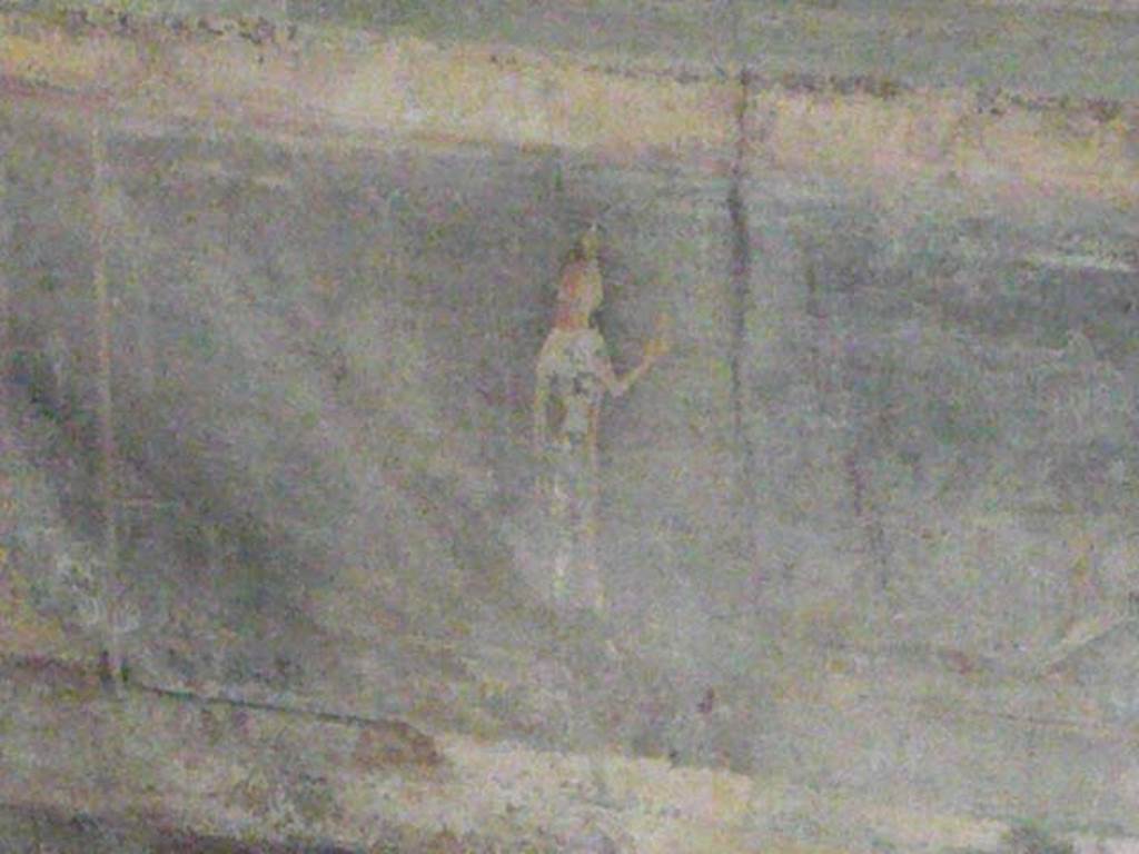 Villa of Mysteries, Pompeii. May 2012. Room 2, tablinum, detail from centre of north wall. Photo courtesy of Buzz Ferebee.