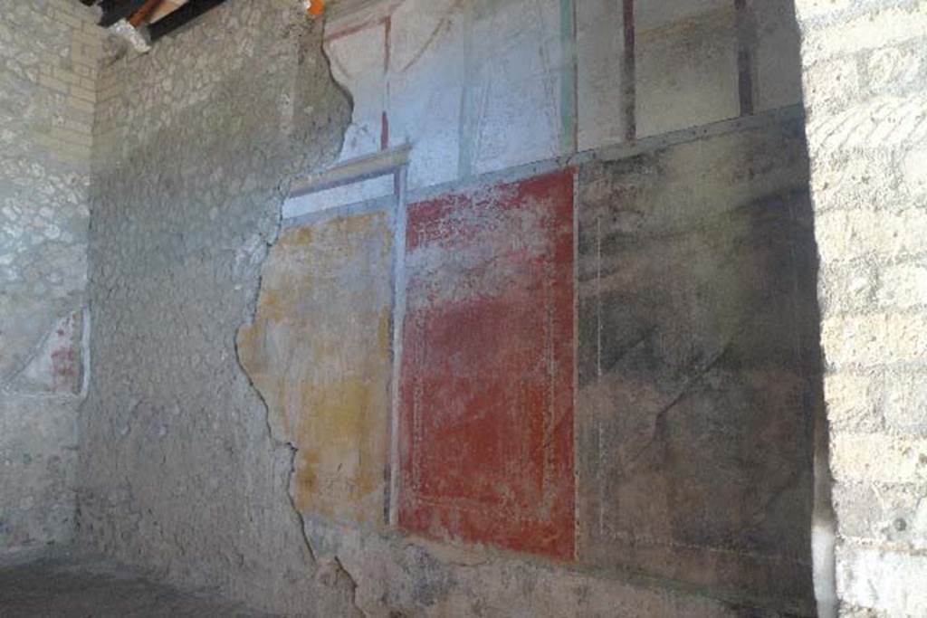 Villa Regina, Boscoreale. July 2010. Room IV, east wall.
Photo courtesy of Michael Binns.