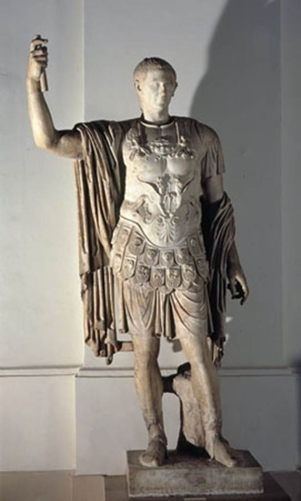 Statue of Holconius Rufus. Now in Naples Archaeological Museum, inventory number 6233.