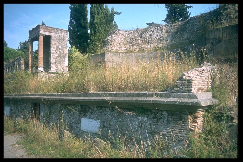 Pompeii Porta Nocera. Tombs 9OS and 11OS.
Photographed 1970-79 by Günther Einhorn, picture courtesy of his son Ralf Einhorn.