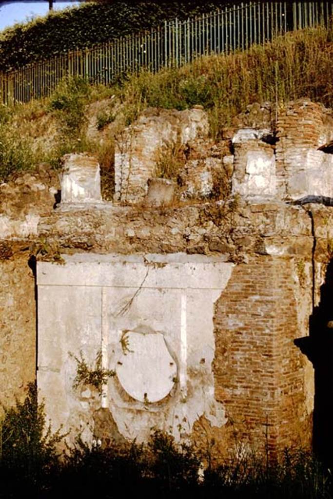 Pompeii Porta Nocera. Tomb 29OS. 1964. Tomb of Lucius Caesius and Annedia.
Photo by Stanley A. Jashemski.
Source: The Wilhelmina and Stanley A. Jashemski archive in the University of Maryland Library, Special Collections (See collection page) and made available under the Creative Commons Attribution-Non-Commercial License v.4. See Licence and use details.
J64f1655