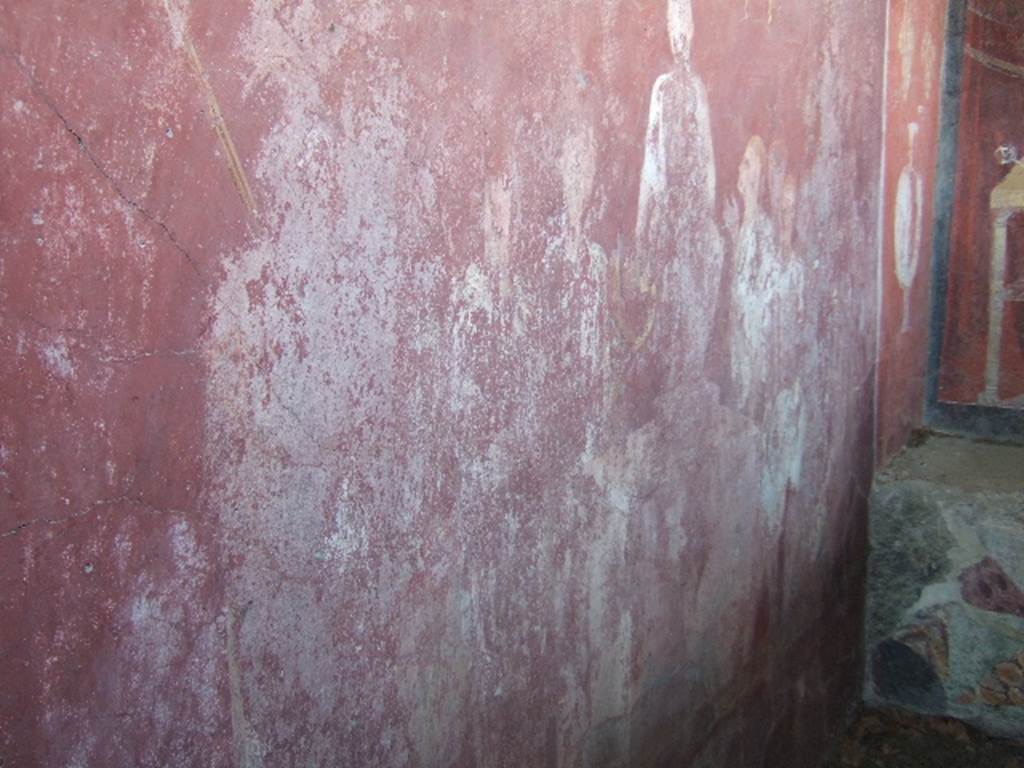 VGJ Pompeii.  May 2006.  Inner tomb east wall.