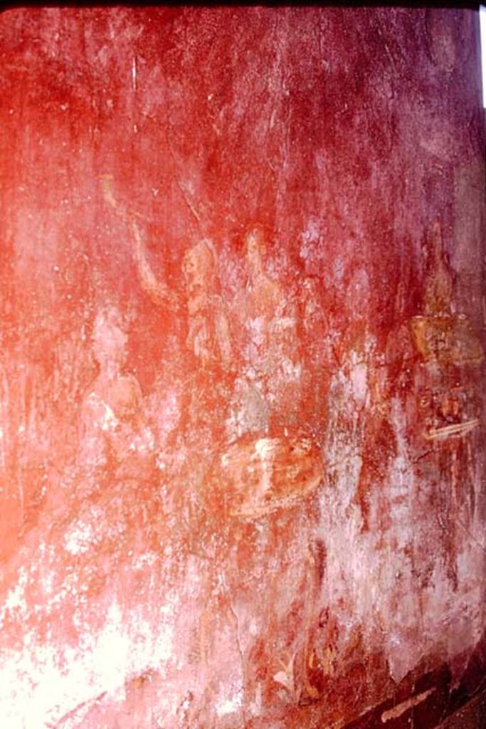 VGJ Pompeii. 1974. Detail from painting of funeral repast. 
Photo by Stanley A. Jashemski. 
Source: The Wilhelmina and Stanley A. Jashemski archive in the University of Maryland Library, Special Collections (See collection page) and made available under the Creative Commons Attribution-Non-Commercial License v.4. See Licence and use details.
J74f0138