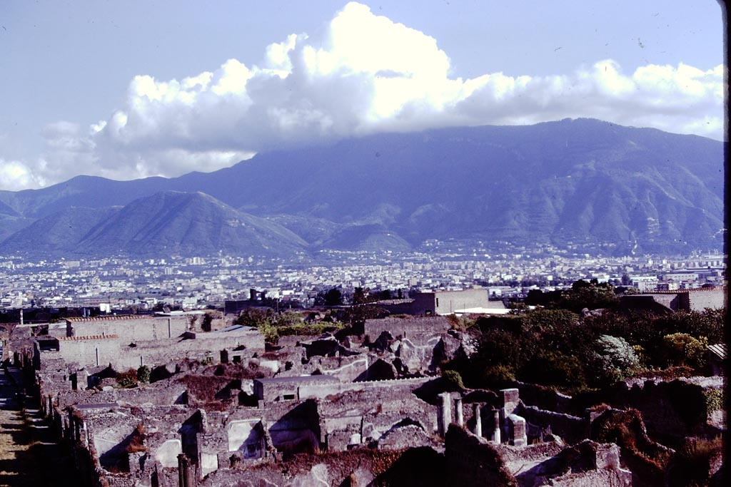 T11 Pompeii. Tower XI. 1978. Looking towards the west side of Via Mercurio. Photo by Stanley A. Jashemski.   
Source: The Wilhelmina and Stanley A. Jashemski archive in the University of Maryland Library, Special Collections (See collection page) and made available under the Creative Commons Attribution-Non-Commercial License v.4. See Licence and use details.
J78f0197