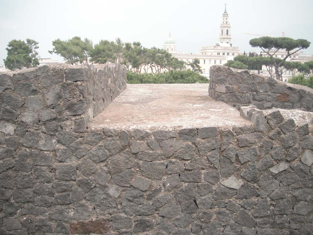 Tower V, Pompeii. May 2011. Looking south-east towards west wall, and site of doorway?. Photo courtesy of Ivo van der Graaff.