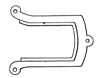 Villa della Pisanella, Boscoreale. Nubilarium V. 1897 drawing of bronze door leaf.
See Pasqui A., La Villa Pompeiana della Pisanella presso Boscoreale, in Monumenti Antichi VII 1897, (fig.73a).