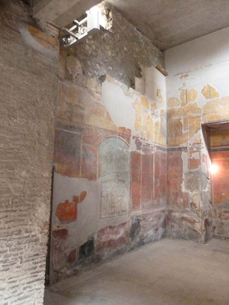 Oplontis, September 2015. Room 8, north wall.