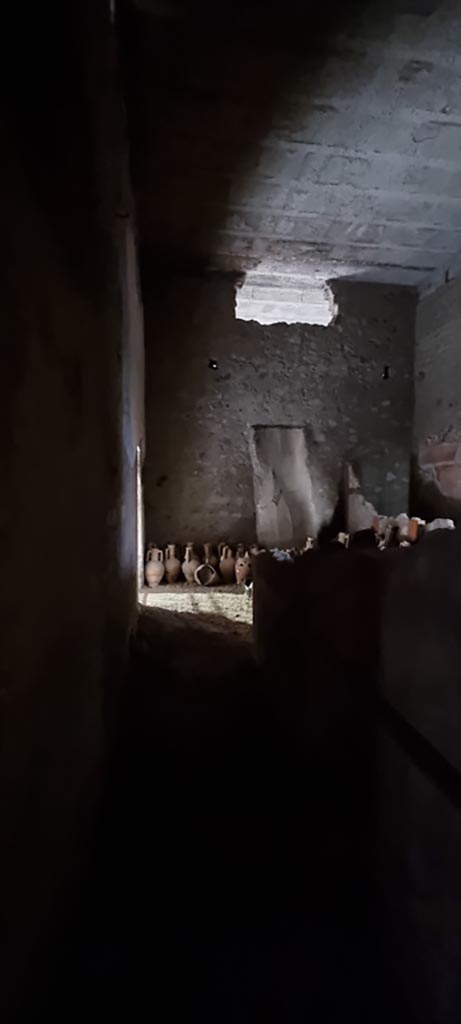 Oplontis Villa of Poppea, January 2023.
Room 22, looking south. Photo courtesy of Miriam Colomer.
