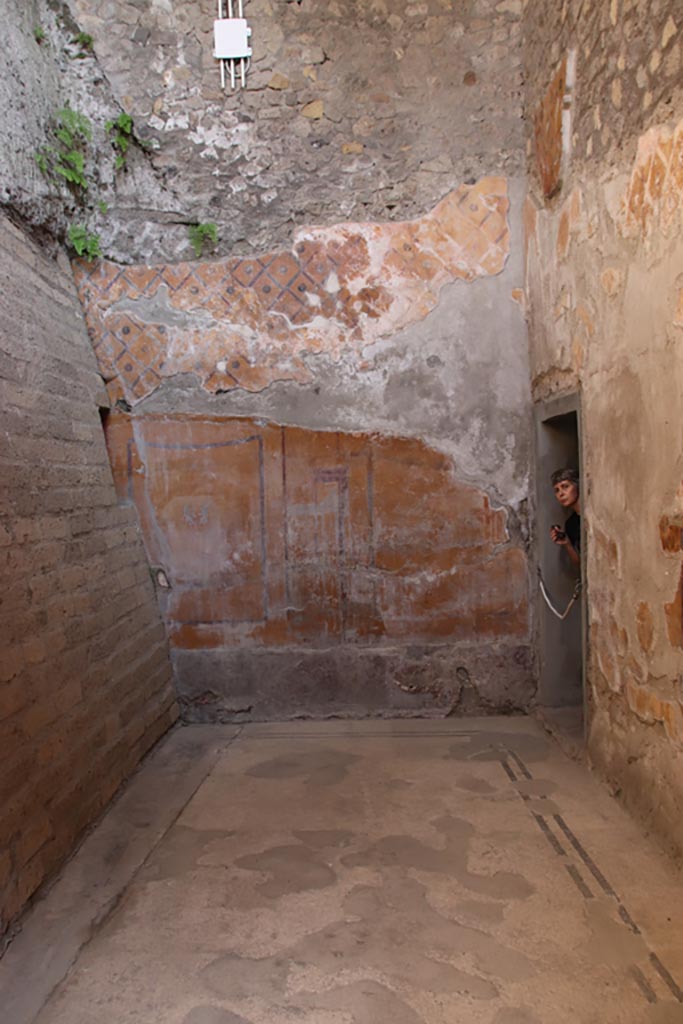 Oplontis Villa of Poppea, October 2022. 
Room 31, looking towards north wall. Photo courtesy of Klaus Heese.