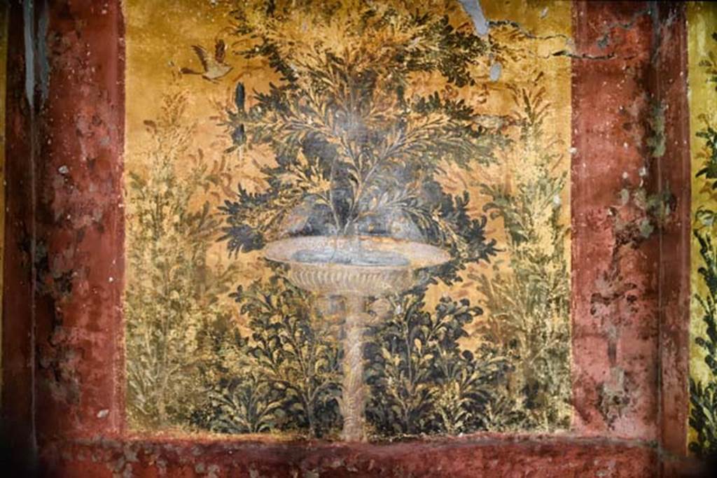 Oplontis Villa of Poppea, April 2018. Room 61, south wall. Photo courtesy of Ian Lycett-King. 
Use is subject to Creative Commons Attribution-NonCommercial License v.4 International.
