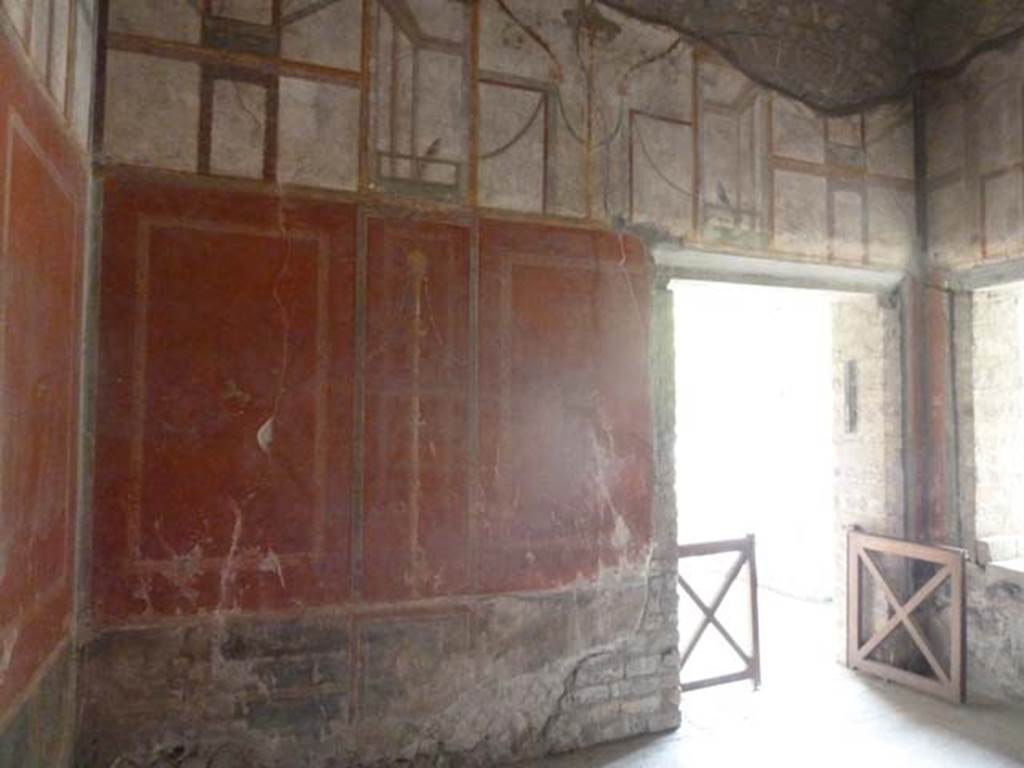 Oplontis, September 2015. Room 66, north wall.