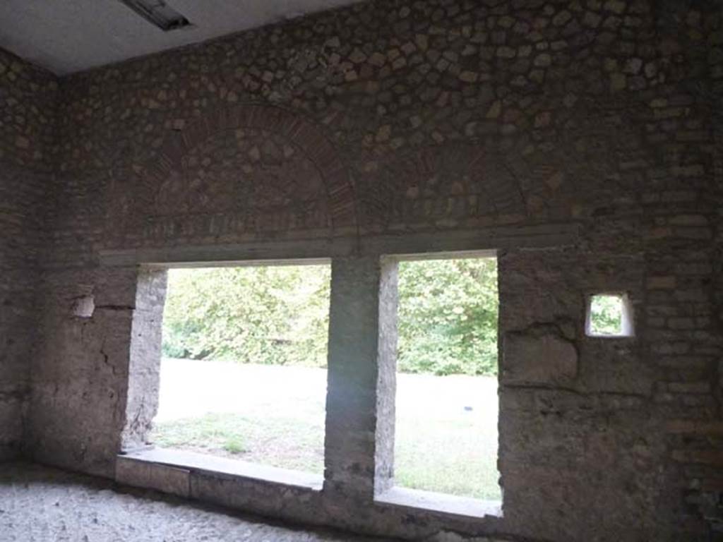 Oplontis Villa of Poppea, September 2015. 
Room 78, looking towards east side with two windows onto area at south end of swimming pool.