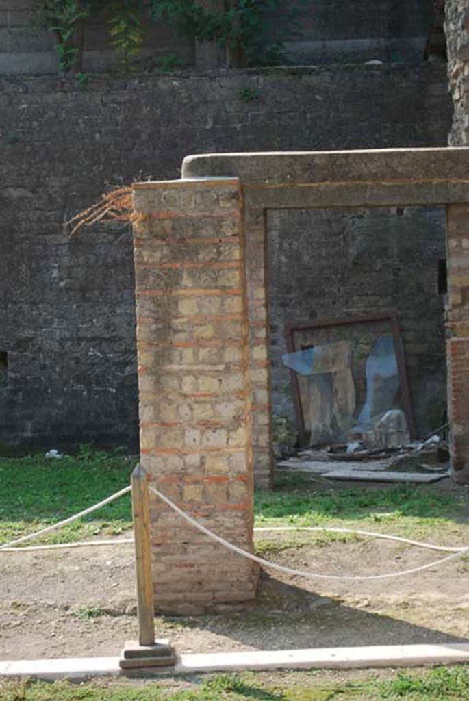 Oplontis Villa of Poppea, September 2009. Looking south into areas 85, 86 and 91
Photo courtesy of Drew Baker - from the King's College London, Villa of Oplontis Archive.