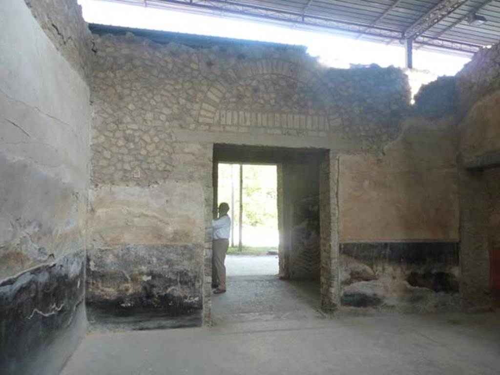 Oplontis, September 2015. Room 93, looking east.