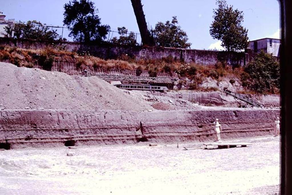 Oplontis, 1978. Looking east into unexcavated. Photo by Stanley A. Jashemski.   
Source: The Wilhelmina and Stanley A. Jashemski archive in the University of Maryland Library, Special Collections (See collection page) and made available under the Creative Commons Attribution-Non Commercial License v.4. See Licence and use details. J78f0082