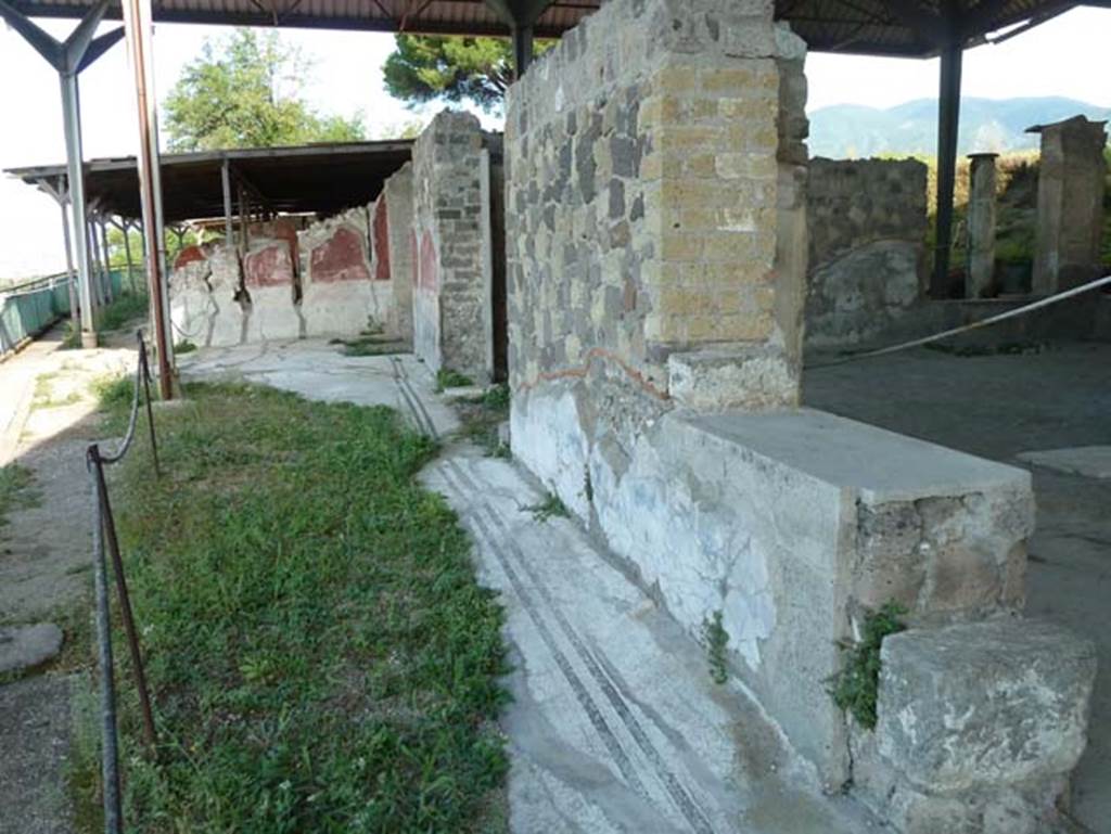 Stabiae, Secondo Complesso (Villa B), September 2015. Room 12, looking east.