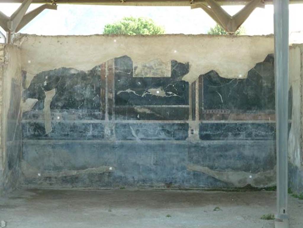 Stabiae, Secondo Complesso (Villa B), September 2015. Room 13, south wall.