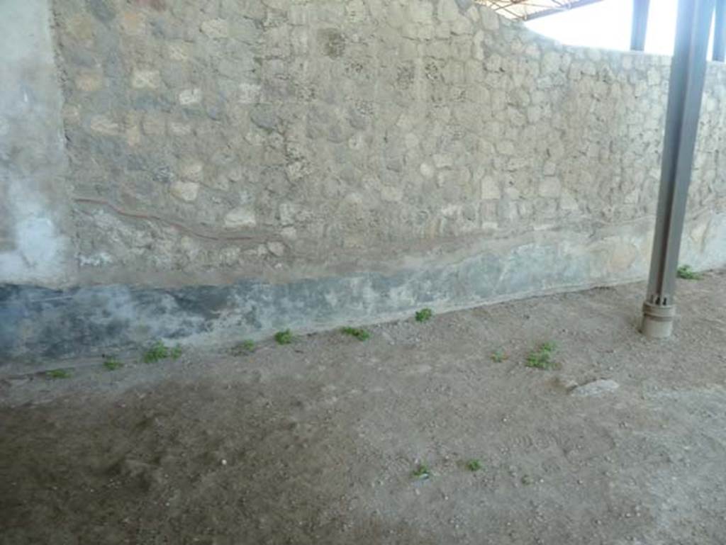 Stabiae, Secondo Complesso (Villa B), September 2015. Room 13, west wall.