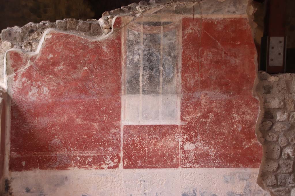 Stabiae, Villa Arianna, October 2020. W30, north wall in north-west corner. Photo courtesy of Klaus Heese.
