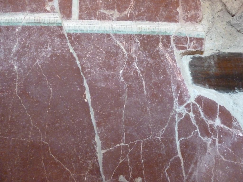 Stabiae, Villa Arianna, September 2015. W.28, painted panel on south wall.